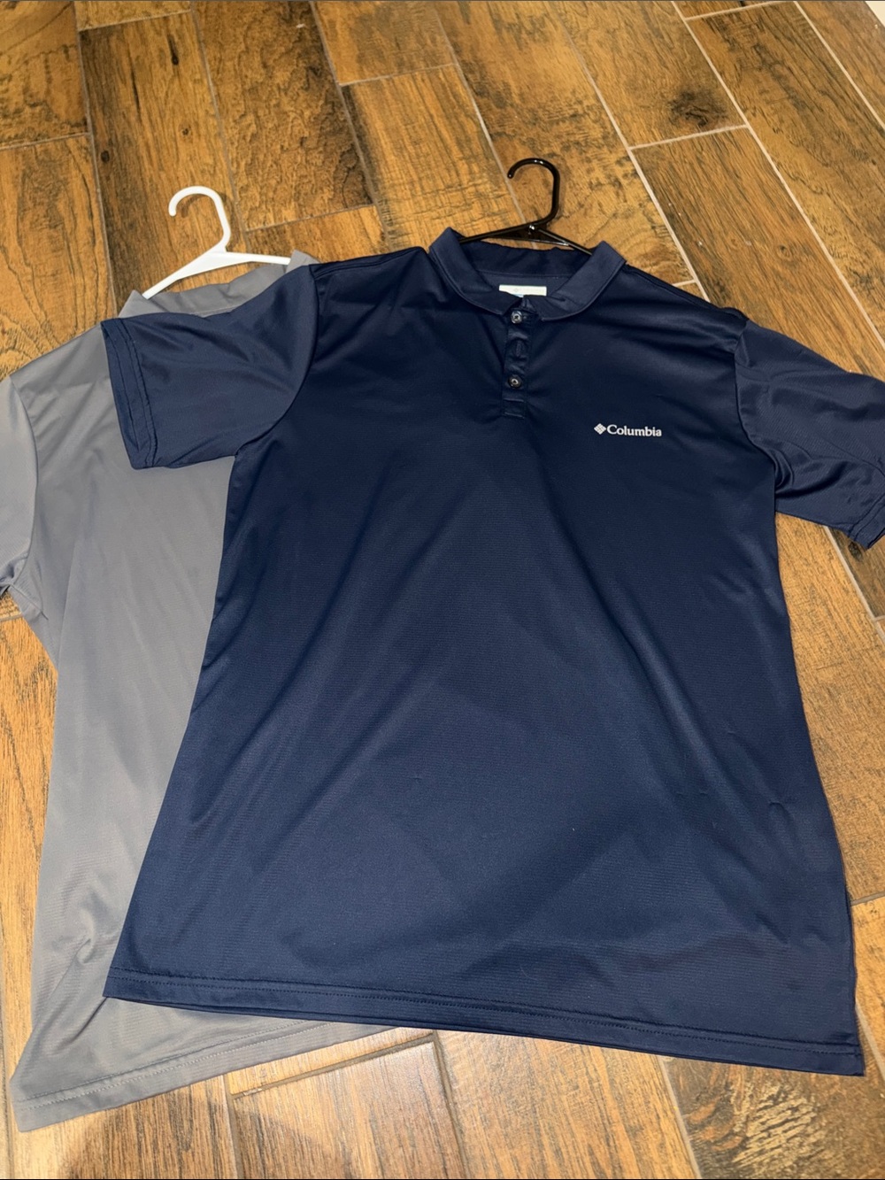 Columbia Men’s Navy& Gray Polo Performance Shirt